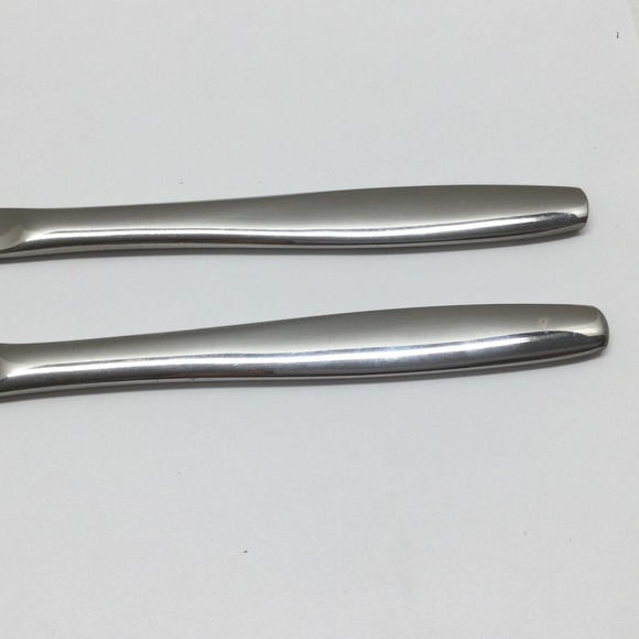 2 piece International Silver Random Rose Stainless Luxury Modern Solid Knife 8" - Picture 5 of 6